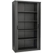 Канцелярська шафа з ролетними дверима ШКГ-12 р RAL-9005