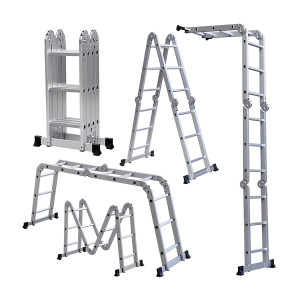 Лестница шарнирная трансформер LC5416 WERK 4*4
