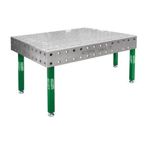 Стіл зварювальника GPPH SMART 12 1500х1000 з системою отворів 16 мм на ніжках