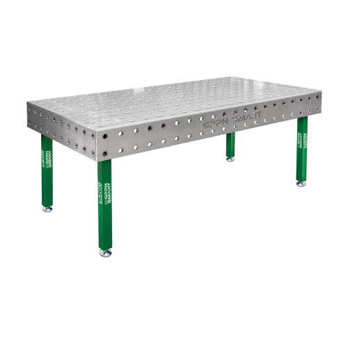 Стіл зварювальника GPPH SMART 12 2000х1000 з системою отворів 28 мм на ніжках