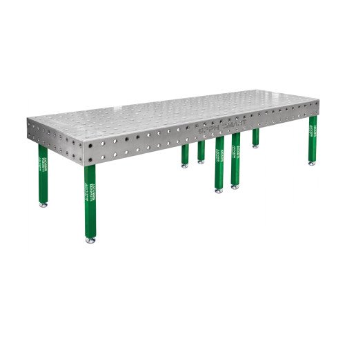 Стол сварщика GPPH SMART 15 3000х1480 с системой отверстий 16 мм на ножках