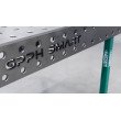 Стіл зварювальника GPPH SMART 12 1500х1000 з системою отворів 28 мм на коліщатках