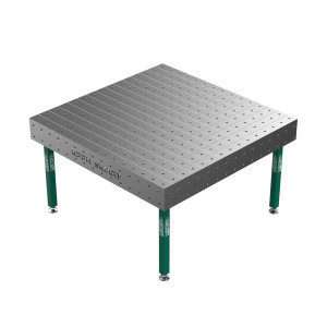 Стіл зварювальника GPPH SMART 12 1500х1480 з системою отворів 16 мм на ніжках