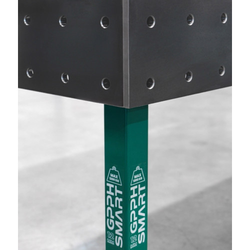 Стіл зварювальника GPPH SMART 15 1500х1000 з системою отворів 16 мм на ніжках