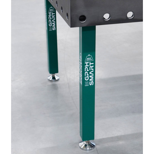 Стіл зварювальника GPPH SMART 12 1500х1000 з системою отворів 28 мм на ніжках