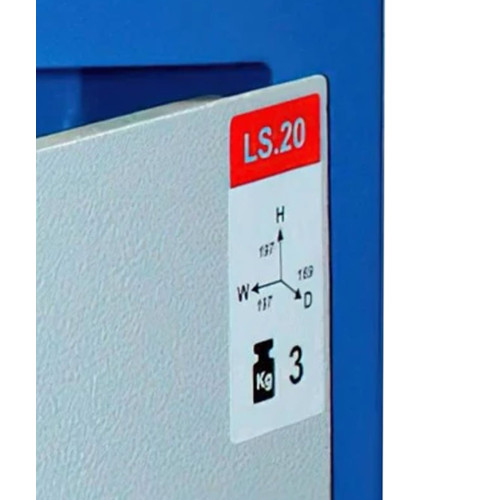 Мебельный сейф LS.20.К BLUE