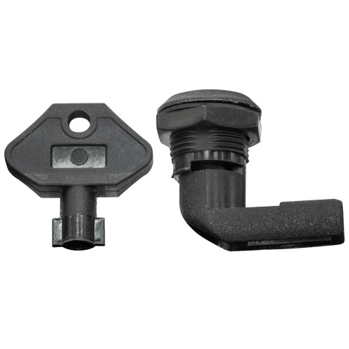 Замок 3Ш-2П (полиамид) с одним ключом