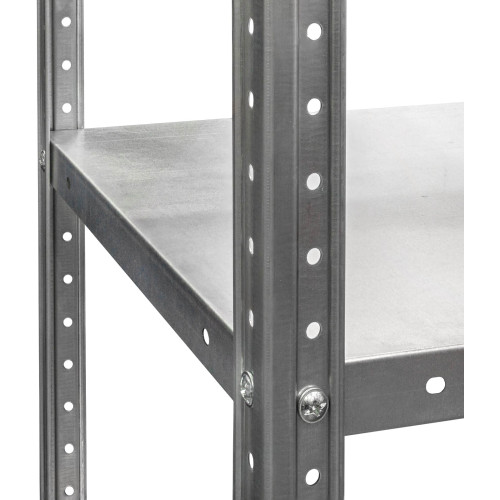 Стеллаж СК 2500×1000×400 оцинкованное покрытие