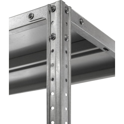 Стеллаж СК 2500×1000×400 оцинкованное покрытие