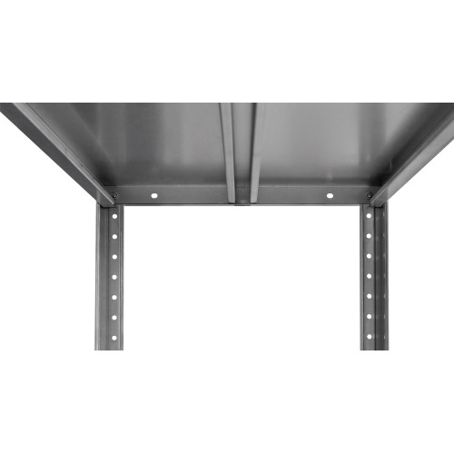 Стеллаж СК 2500×1000×400 оцинкованное покрытие