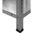 Стеллаж СК 2000×1000×300 оцинкованное покрытие