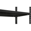 Стеллаж МС 4 полки 1450×1000×400 Черный (RAL-9005)