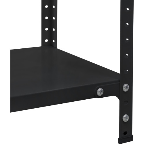Стеллаж МС 4 полки 1450×1000×400 Черный (RAL-9005)