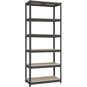 Стеллаж СТ-5/9МД-10 усиленный черный уп