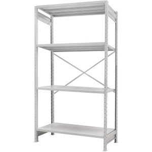 Стелаж ПС 1500x600x1500 (4 полиці) основний (200 кг на полицю)