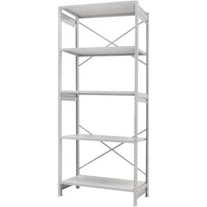 Стеллаж ПС 1500x600x2000 (5 полок) основной (100 кг на полку)