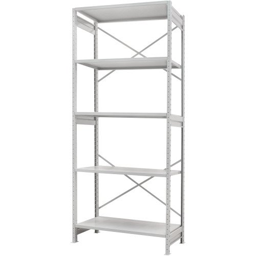 Стелаж ПС 1500x600x2000 (5 полиць) основний (100 кг на полицю)