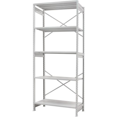 Стеллаж ПС 1500x600x2000 (5 полок) основной (250 кг на полку)