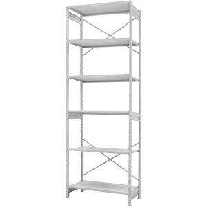 Стелаж ПС 1000x600x2500 (6 полиць) основний (100 кг на полицю)