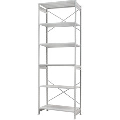 Стелаж ПС 1500x600x2500 (6 полиць) основний (250 кг на полицю)