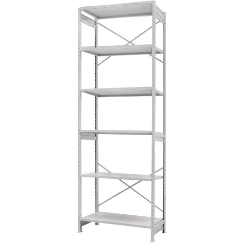 Стеллаж ПС 1000x600x2500 (6 полок) основной (100 кг на полку)