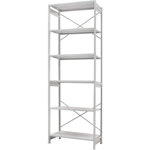 Стелаж ПС 1000x300x2500 (6 полиць) основний (150 кг на полицю)