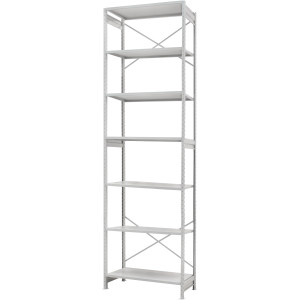 Стелаж ПС 1500x600x3000 (7 полиць) основний (100 кг на полицю)