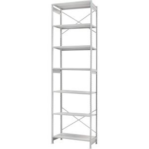 Стелаж ПС 1500x600x3000 (7 полиць) основний (150 кг на полицю)