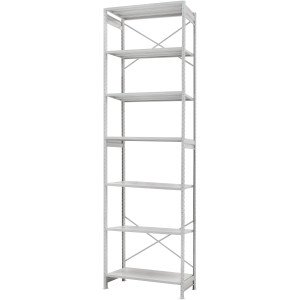 Стеллаж ПС 1500x600x3000 (7 полок) основной (200 кг на полку)