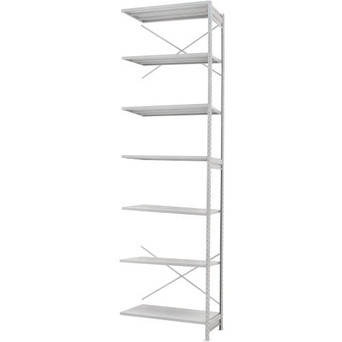 Стеллаж ПС 1150x600x3000 (7 полок) приставной (200 кг на полку)