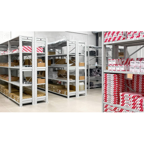 Стеллаж ПС 1000x300x1500 (4 полки) основной (100 кг на полку)