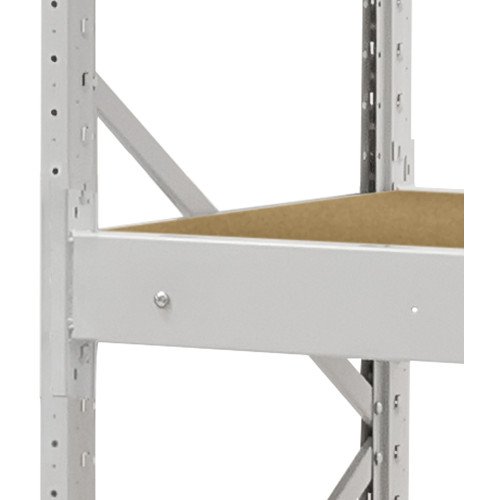 Стеллаж ПСТ 1200x700x1500 (2 уровня, ДСП) приставной (300-400 кг на уровень)