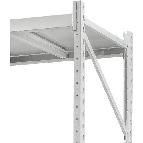 Стеллаж ПСТ 1200x700x2000 (3 уровня, полки металл) основной (0-400 кг на уровень)