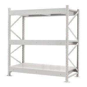 Стелаж ПСТ 1800x900x2000 (3 рівня, полиці метал) основний (400-800 кг на рівень)