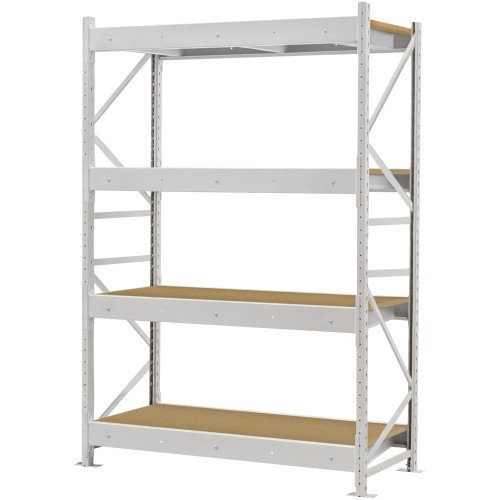 Стеллаж ПСТ 1500x700x2500 (4 уровня, ДСП) основной (300-400 кг на уровень)