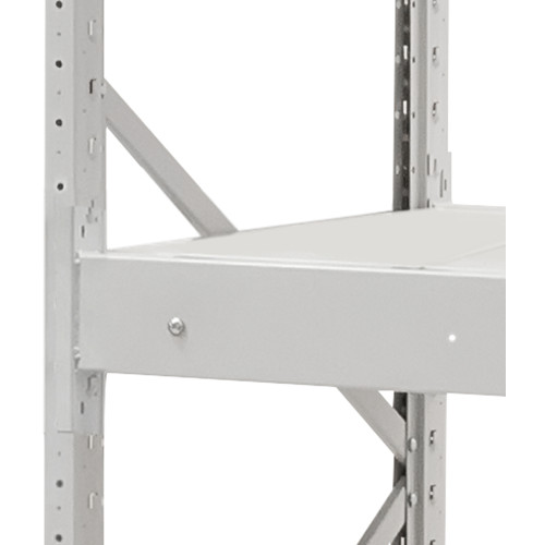 Стеллаж ПСТ 1200x800x2500 (4 уровня, полки металл) приставной (400-800 кг на уровень)