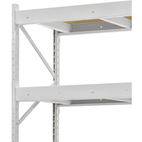 Стеллаж ПСТ 1800x700x2500 (4 уровня, ДСП) основной (300-400 кг на уровень)