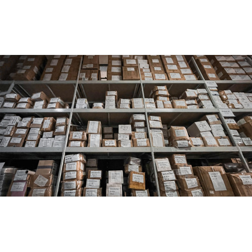 Стеллаж ПСТ 1200x1000x1500 (2 уровня, ДСП) приставной (0-300 кг на уровень)