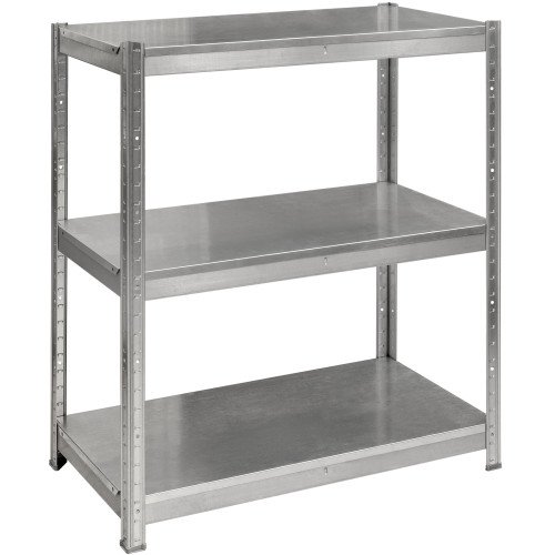 Стеллаж на 3 полки СТ 760×1200×460 Цинк