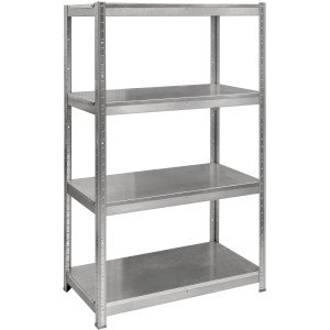 Стеллаж на 4 полки СТ 1520×920×300 Цинк