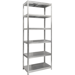 Стеллаж на 6 полок СТ 2280×1200×300 Цинк