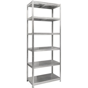 Стеллаж на 6 полки СТ 2280×750×300 Цинк