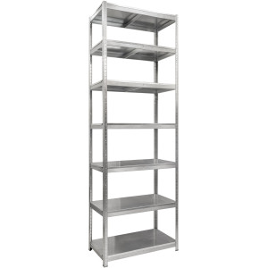 Стелаж на 7 полиці СТ 2730×750×600 Цинк
