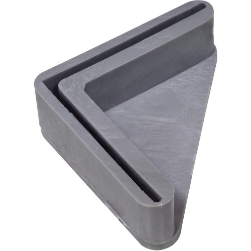 Подпятник пластиковый (серый для нержавейки)