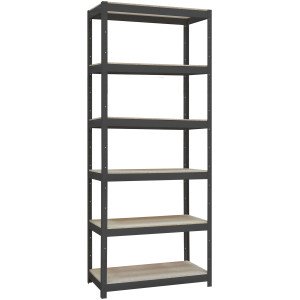 Стеллаж СТ-5/1МД-10 черный уп