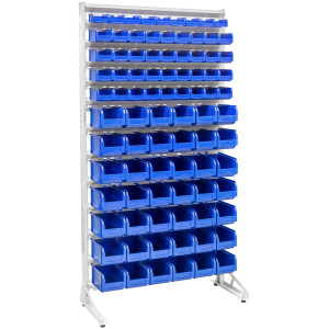 Стеллаж метизный односторонний 1800 К701-42/К702-36/К703-9