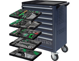 Промышленные тележки с набором профессионального инструмента