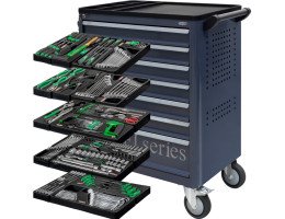 Промышленные тележки с набором профессионального инструмента