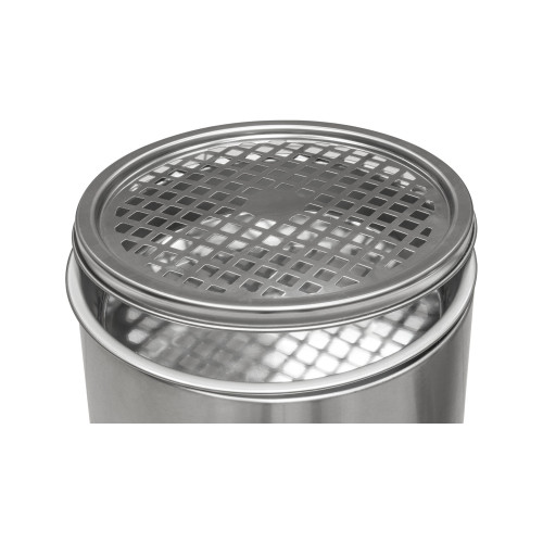 Урна-пепельница н/ж сталь 18 л