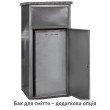 Урна нержавеющая (AISI 304) с гранитной столешницей